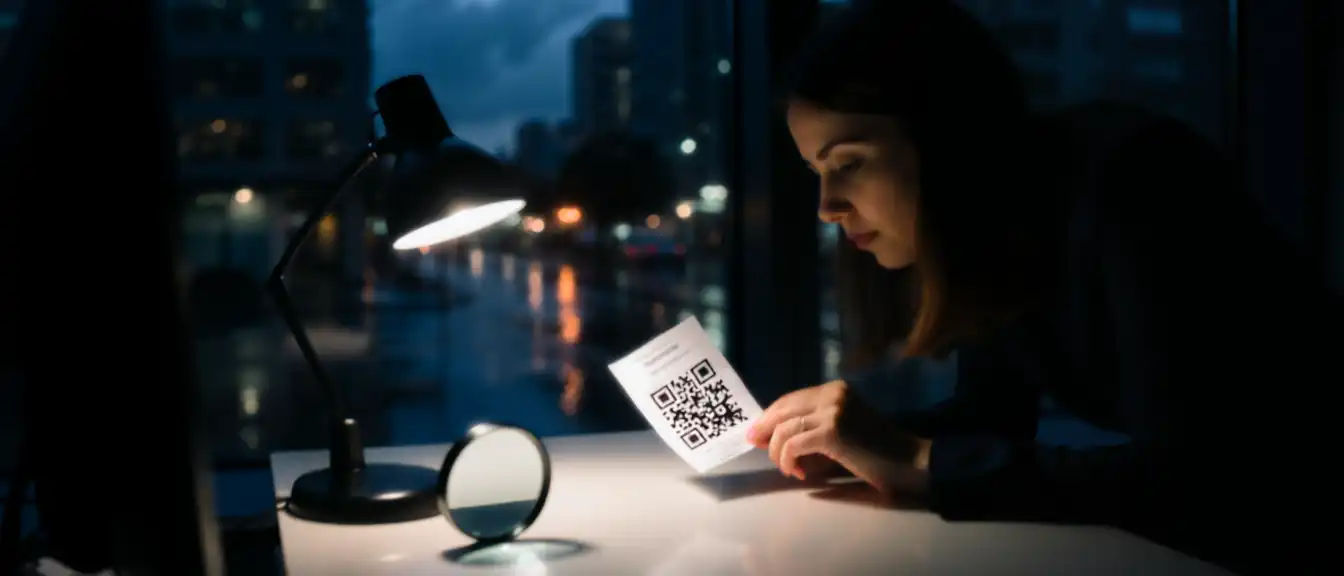 МВД России предупреждает об опасности поддельных платежных квитанций с QR-кодами